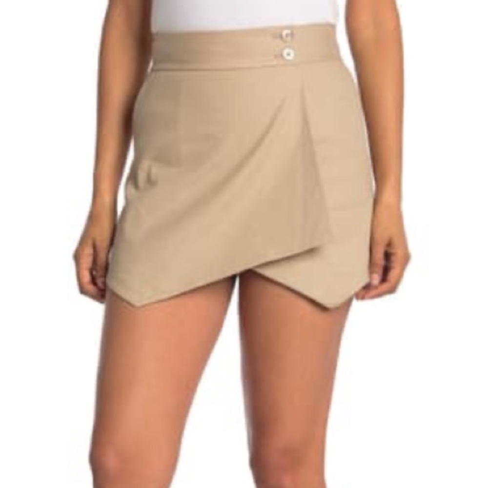 Veronica Beard Khaki Skorts Thomas Button Shorts